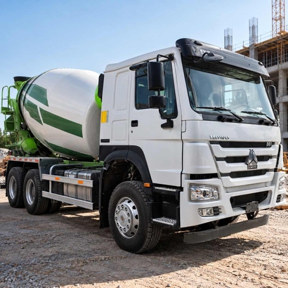 Автобетоносмеситель HOWO HW76 8x4 12 куб.м